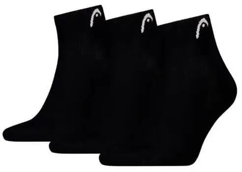 Шкарпетки чоловічі Head ALL SPORTS TRAINING QUARTER 3P р. 43-46 Чорний (701229017-001 43-46)