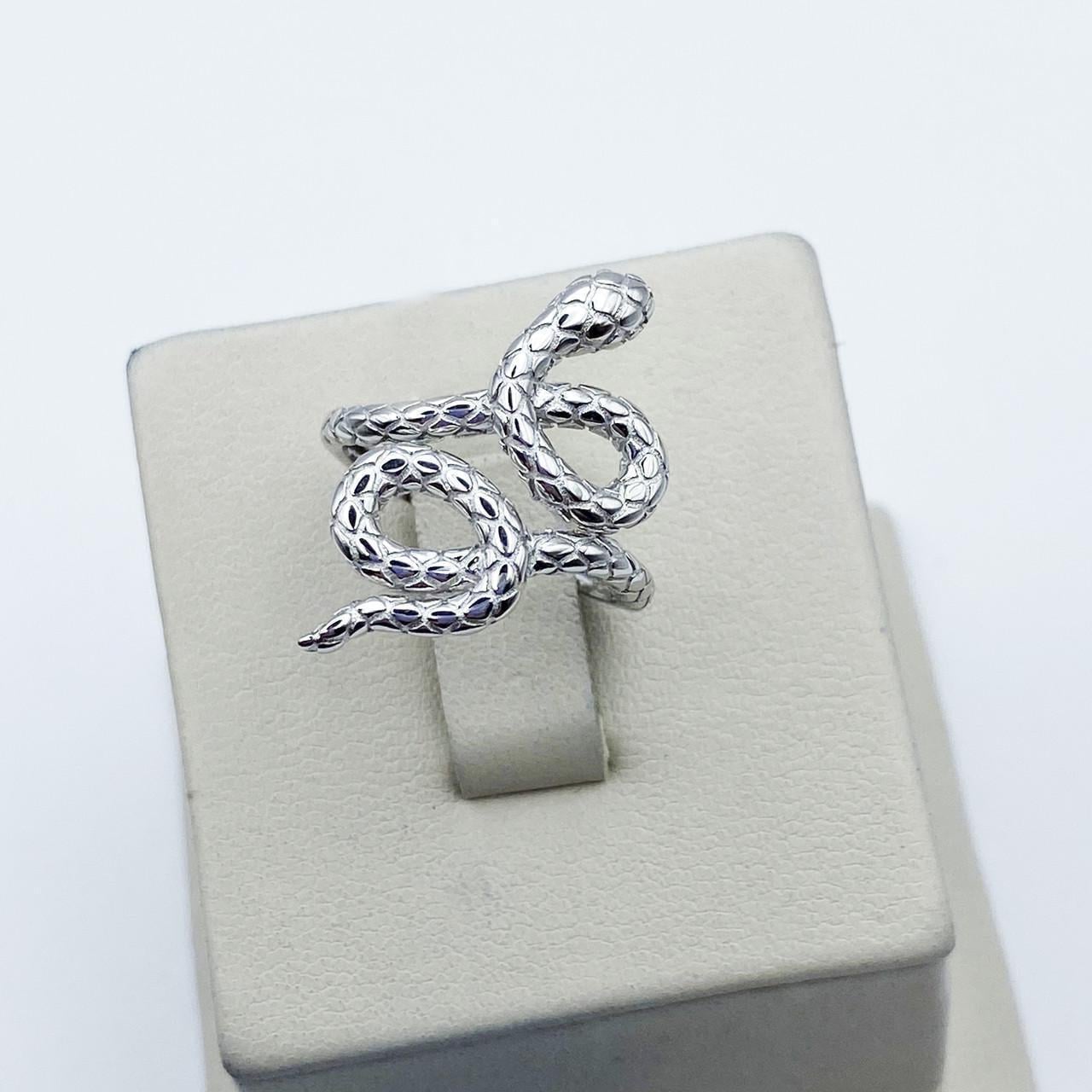 Кольцо серебряное Змея р. 17 2,2 г (2204987691)