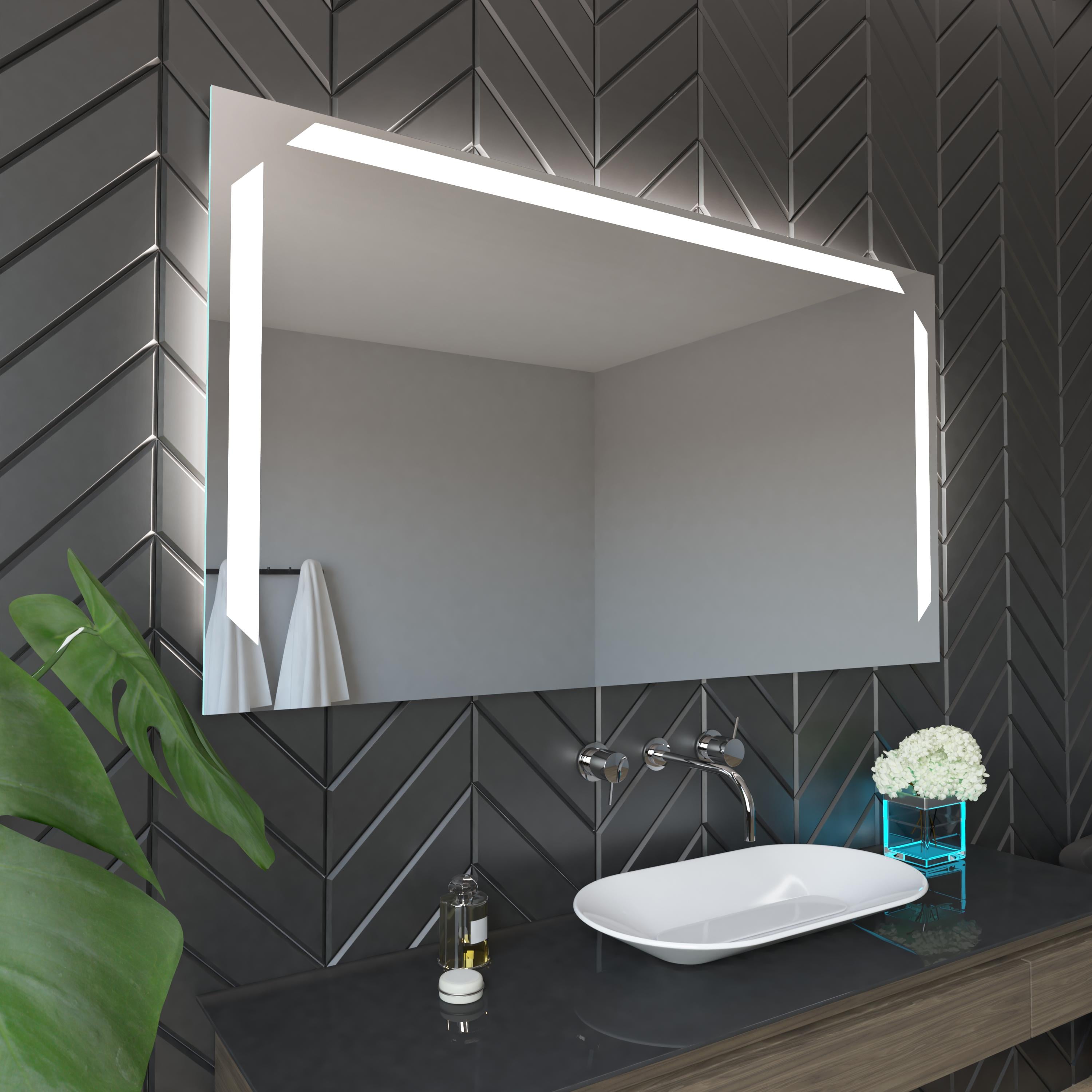 Зеркало Dim Dzerkal GOTA с LED-подсветкой 50х70 см (6274)