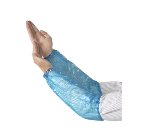 Нарукавники одноразовые Fortius Pro из полиэтилена 40х20 см 100 шт./пач Голубой (2538725974)