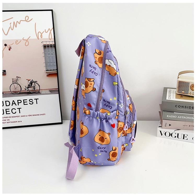 Рюкзак детский Капибара 10496 Фиолетовый (27484797) - фото 6 Рюкзак детский Капибара 10496 Фиолетовый (27484797) - фото 6