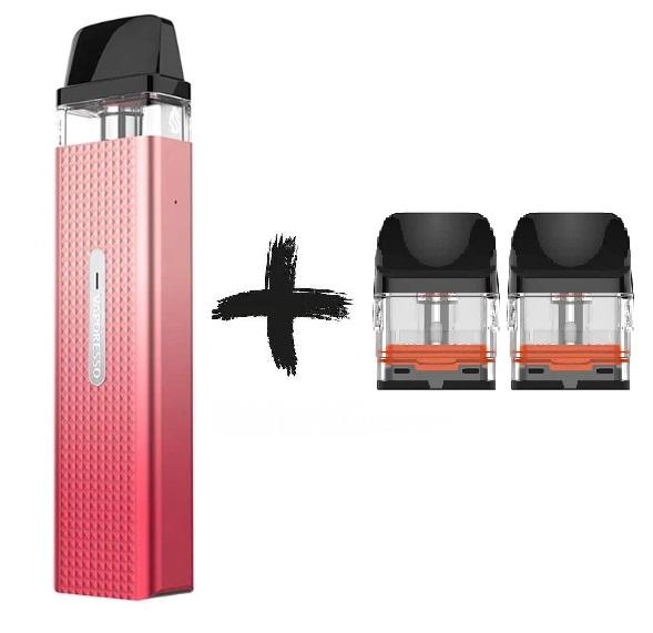 Электронная сигарета многоразовая Vaporesso XROS Mini Kit и 2 дополнительных картриджа Sakura Pink/Red (83492759) - фото 7