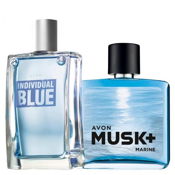 Набор мужских ароматов Avon Individual Blue 100 мл/Musk Marine 75 мл (AV5802148)
