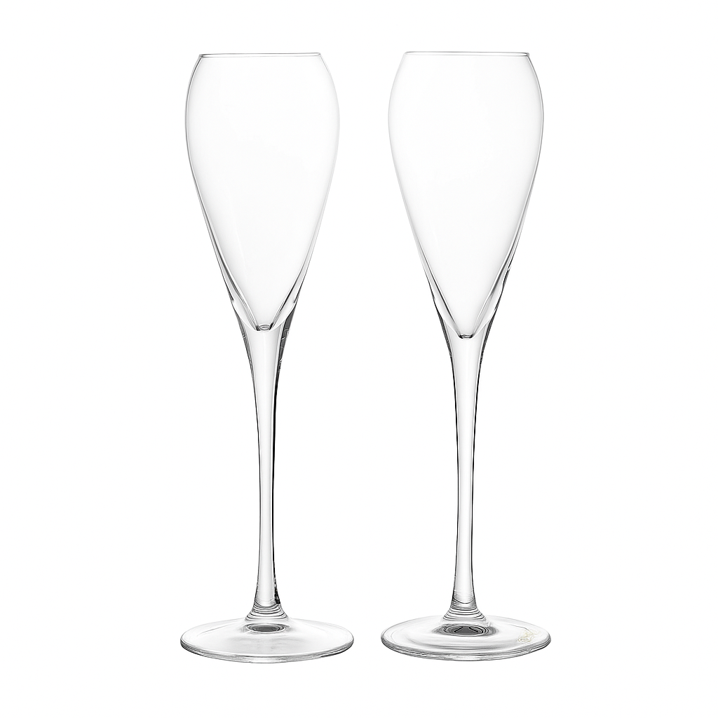 Комплект бокалов для шампанского Sakura 220 мл 2 шт. - фото 1 Комплект бокалов для шампанского Sakura 220 мл 2 шт. - фото 1