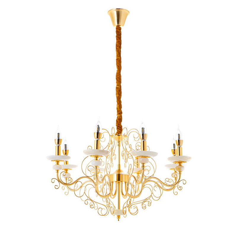 Люстра хрустальная Light House ES-15543/8 Золото