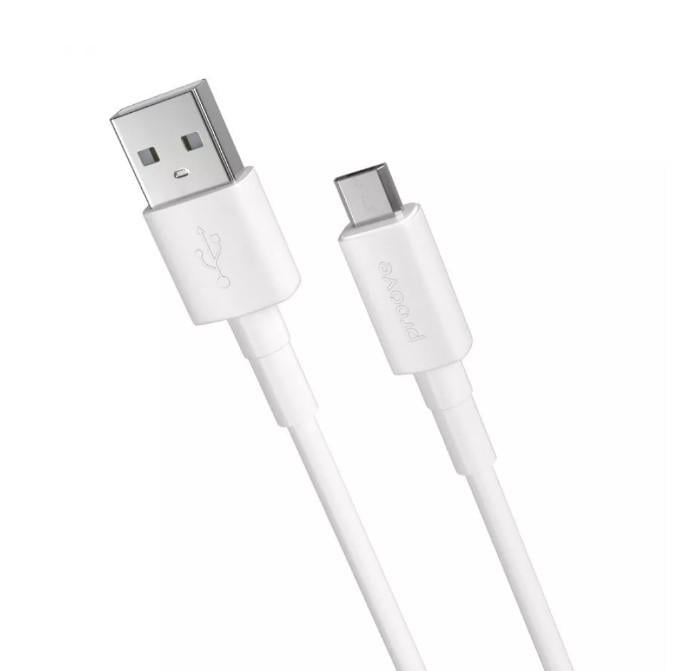 Кабель Proove Small Silicone Micro USB 2,4A 1 м White (2325002503) Кабель Proove Small Silicone Micro USB 2,4A 1 м White (2325002503)