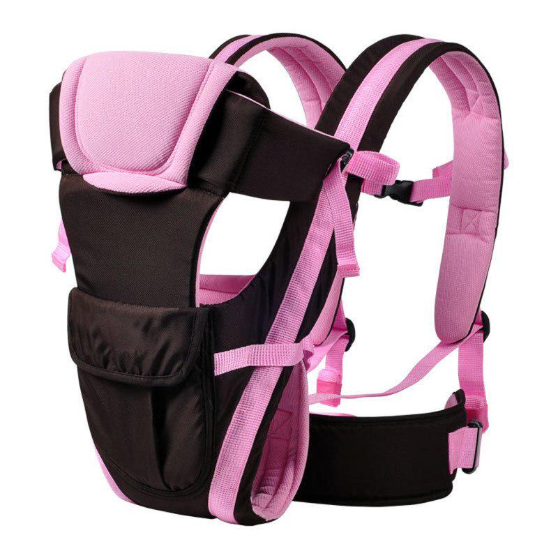 Детский рюкзак-кенгуру Baby Carriers Розовый
