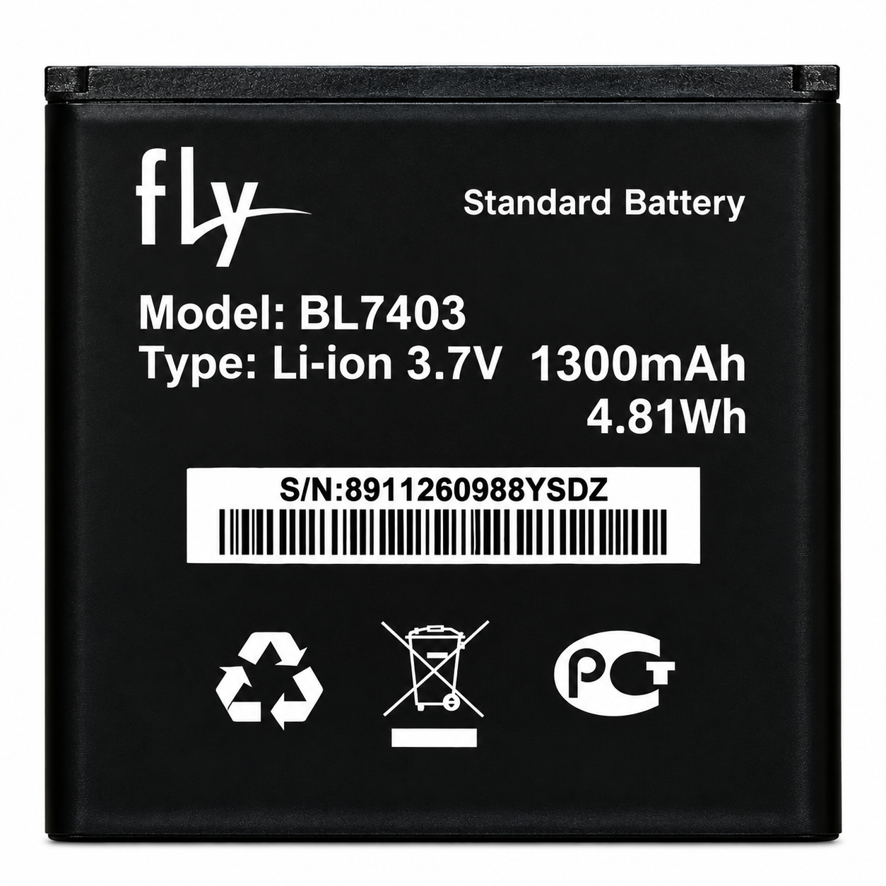 Аккумулятор BL7403 для Fly IQ431/IQ432 1300 mAh (3511894)