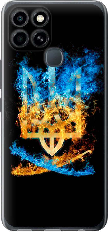 Чехол на Infinix Smart 6 Герб (1635b-2758-42517)