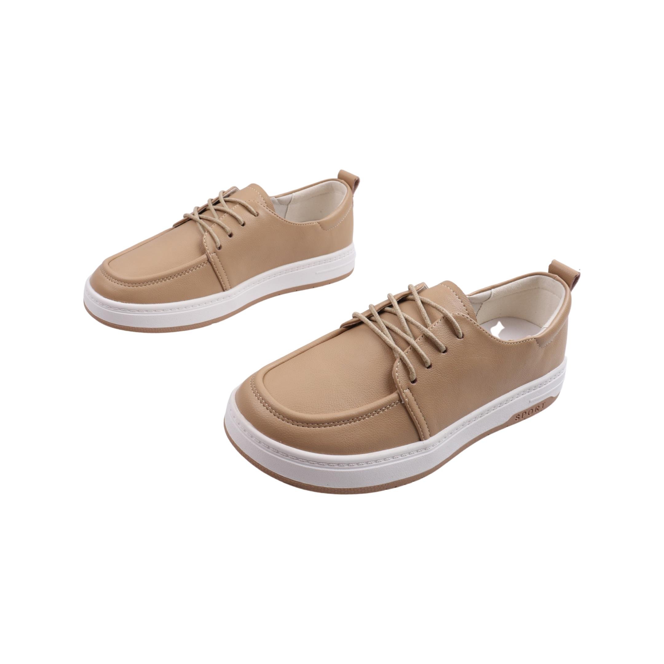 Кеды женские Gifanni из кожи р. 38 Бежевый (160-23DTC) - фото 5 Кеды женские Gifanni из кожи р. 38 Бежевый (160-23DTC) - фото 5