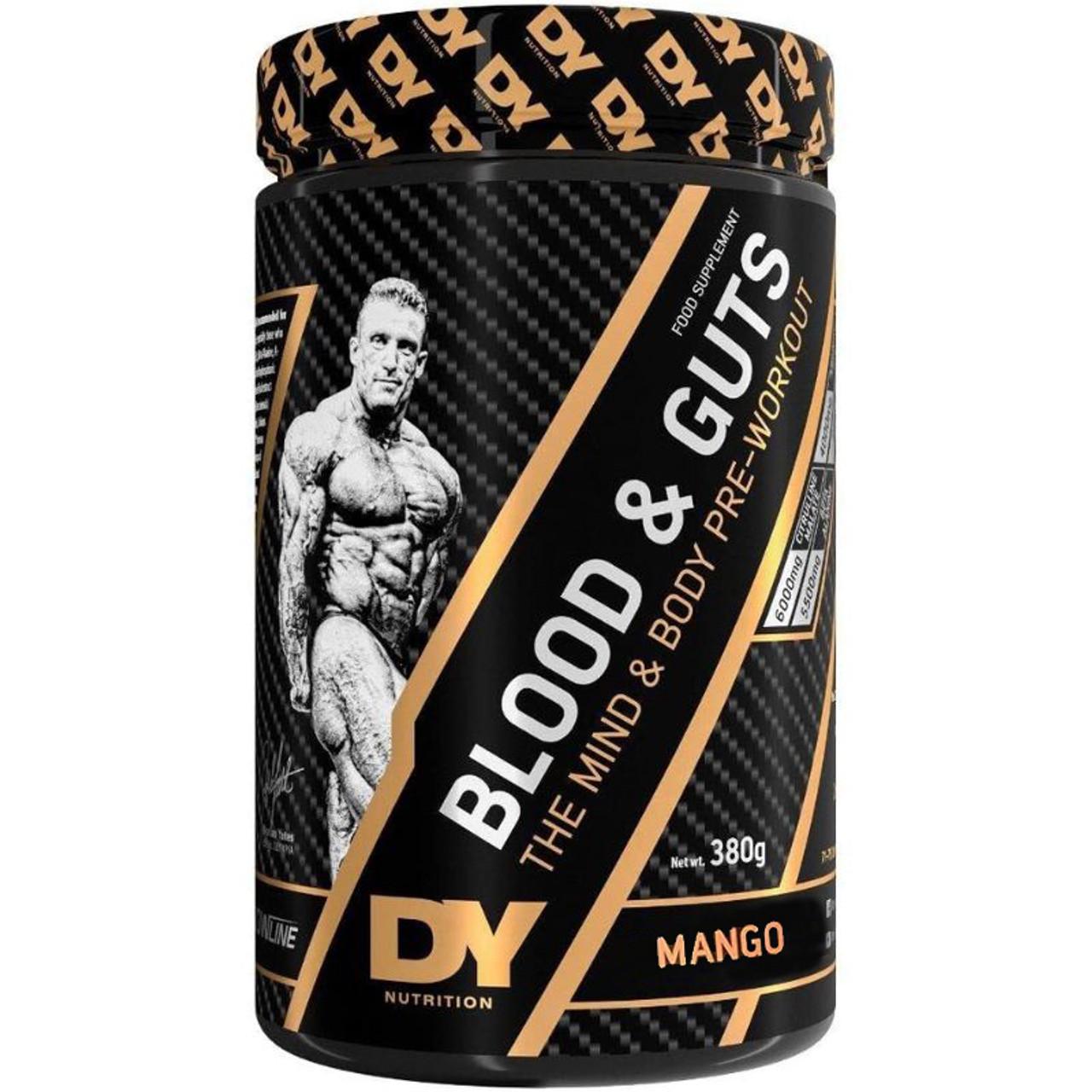 Передтренувальний комплекс Dorian Yates Blood and Guts Mango 380 г (00000036114)