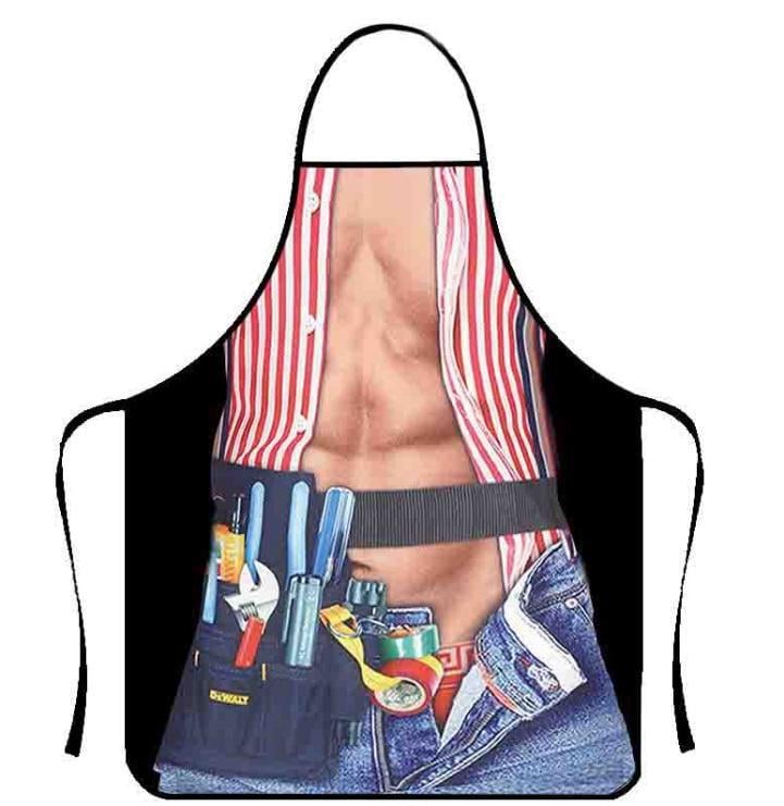 Фартук с приколом Сантехник 14498 71х54,5х0,2 см (4819609) Фартук с приколом Сантехник 14498 71х54,5х0,2 см (4819609)