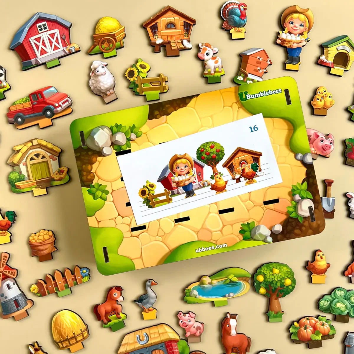 Гра з картками дитяча розвиваюча Панорама ферма (2394410155) - фото 5 Гра з картками дитяча розвиваюча Панорама ферма (2394410155) - фото 5