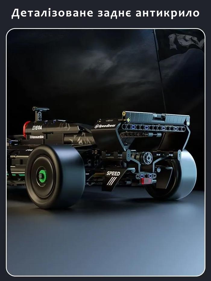 Конструктор машинка формула Mercedes AMG F1 Technology Machine Player 1:8 (30160324) - фото 9