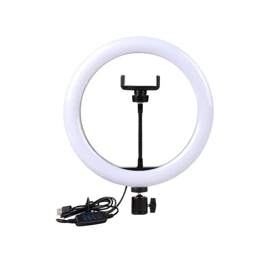 Світлодіодне led кільце Ring Fill light для селфі 26 см (1008047 Black-1)