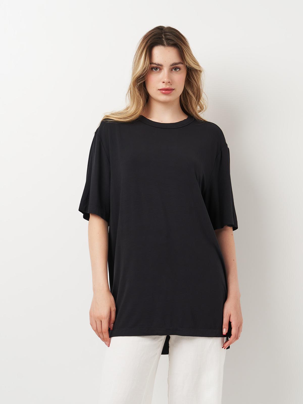 Футболка оверсайз L Черный (2001102ral) Футболка оверсайз L Черный (2001102ral)