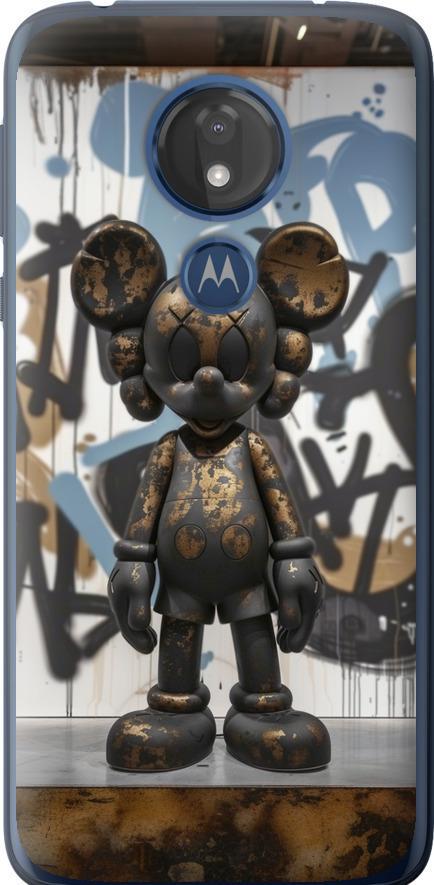 Чехол на Motorola Moto G7 Power Bronze kaws v2 (6098u-1657-42517)