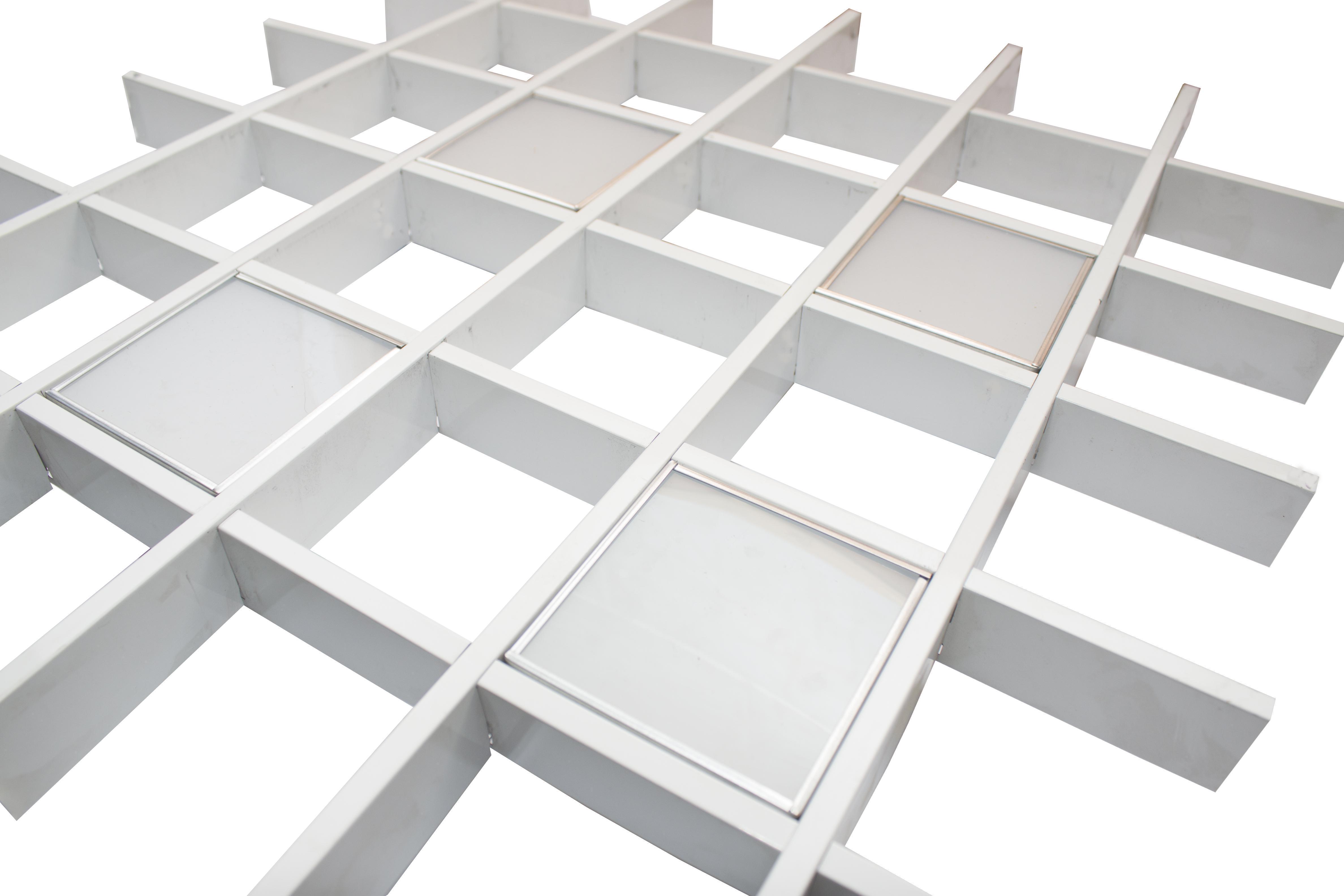 Система светильников Грильято СГД 32 Вт квадро 4 шт. 100х100 мм 4000К