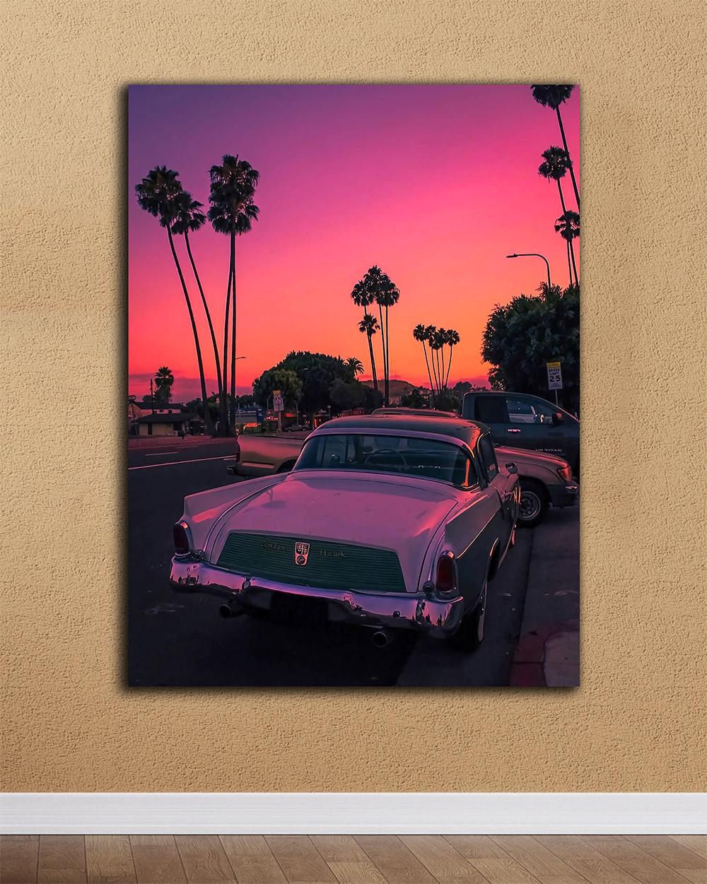 Картина в дом или квартиру Цвета Лос Анджелеса 30х40 см (MIX- 567)