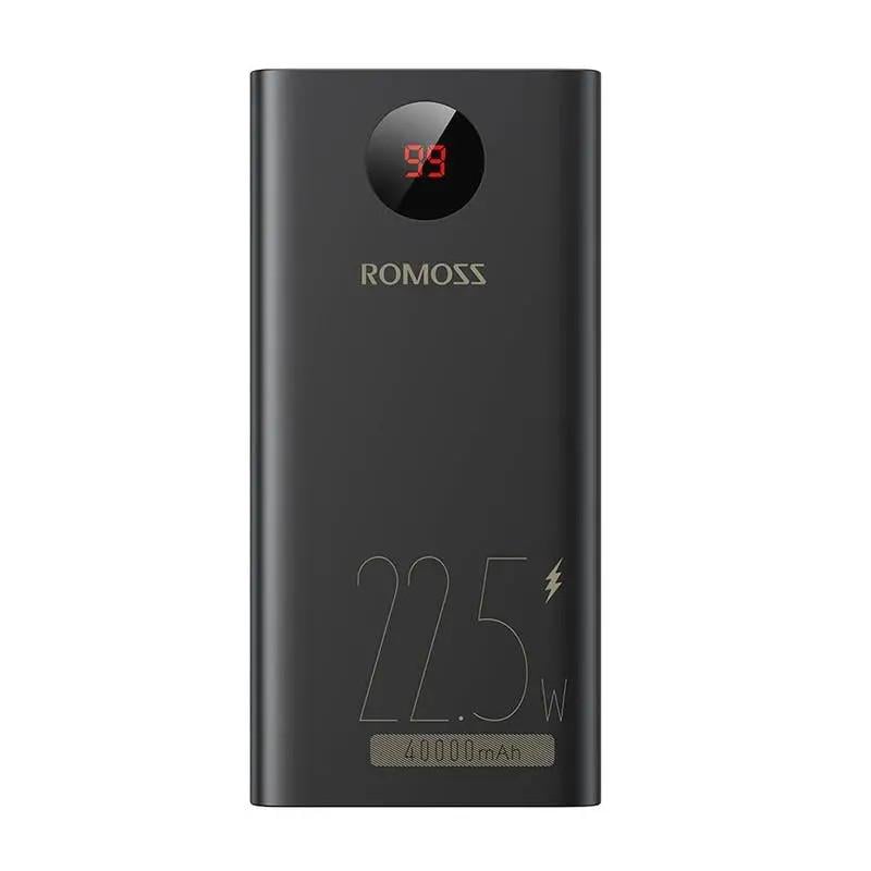 Повербанк Romoss 40000 mAh PEA40PF 22,5W Black (PEA40-152-2133H) - фото 2 Повербанк Romoss 40000 mAh PEA40PF 22,5W Black (PEA40-152-2133H) - фото 2
