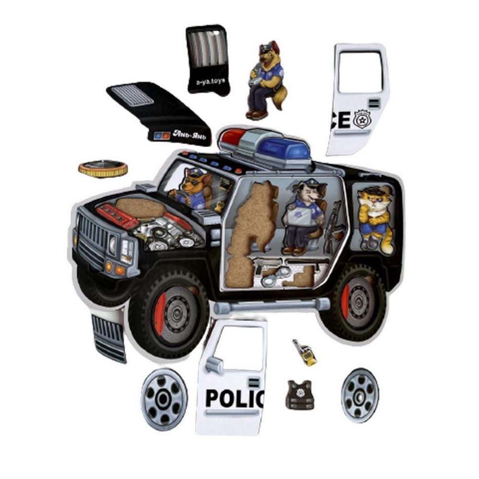 Пазлы деревянные Ubumblebees Полиция 25 деталей 32х27 см (IP-177-P-1048)$ Пазлы деревянные Ubumblebees Полиция 25 деталей 32х27 см (IP-177-P-1048)$