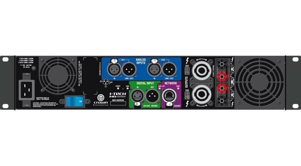 Усилитель мощности с процессором Crown IT5000HD - фото 2