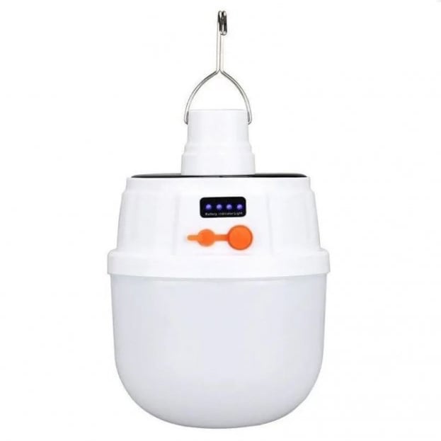 Фонарь кемпинговый JD-2022 аккумуляторный/солнечная панель (tf5198)