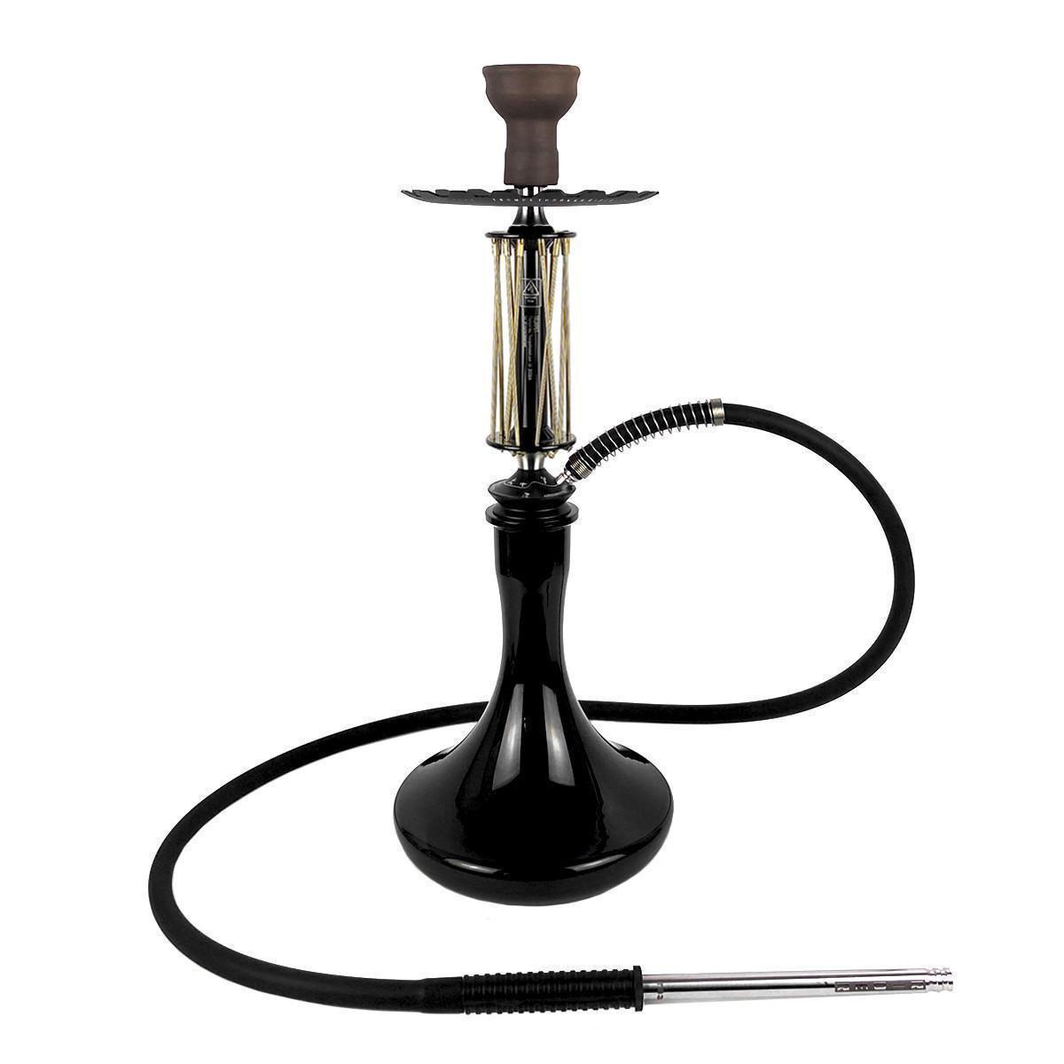 Кальян Hookah Trumpet Rider W 40 Gold Black колба Craft Black