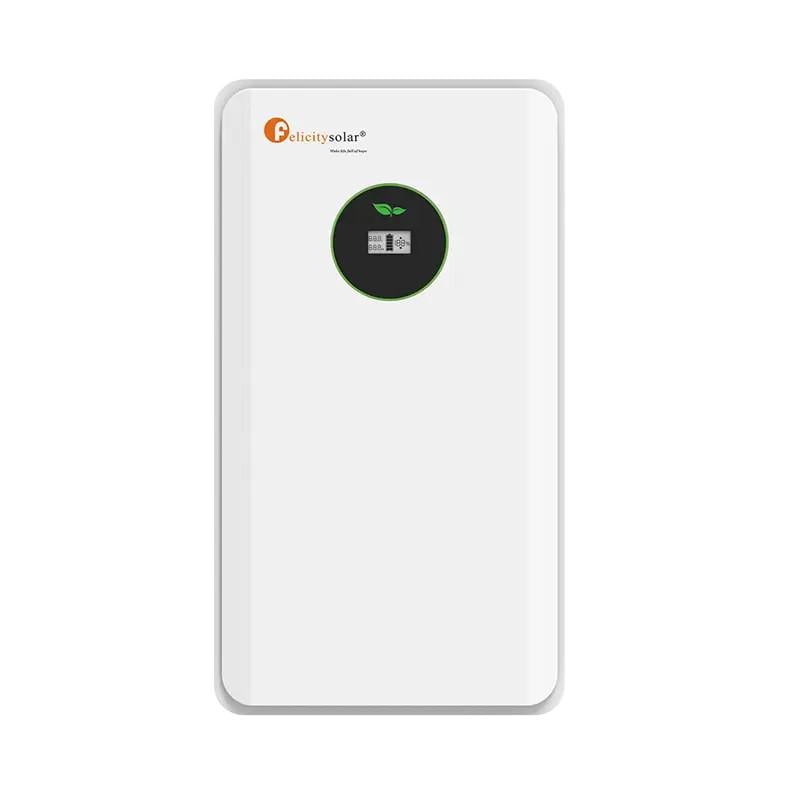 Аккумулятор Felicity ESS FLA48100-EU LiFePO4 51,2В 100Ач 5,12 кВт/ч для инвертора Smart BMS Wi-Fi CAN/RS485 6000 и циклов настенный