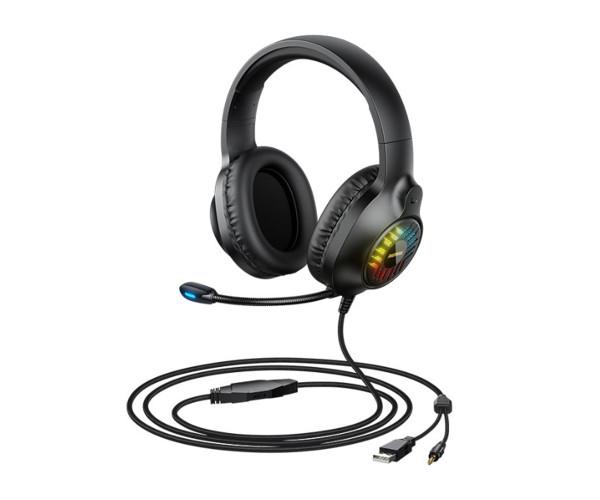 Навушники повнорозмірні ігрові Remax RM-850 Gaming Headphone Black