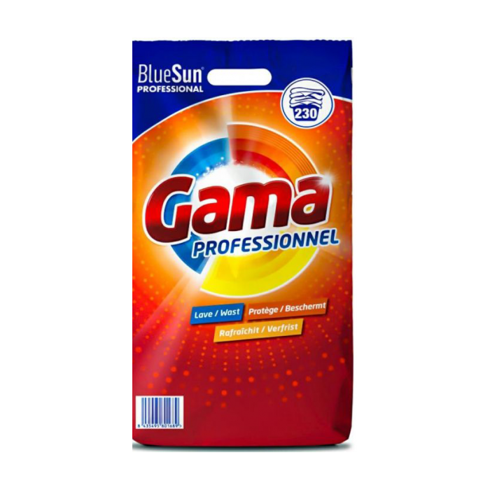 Порошок для стирки Gama Professionnel Универсальный 230 стирок 15 кг