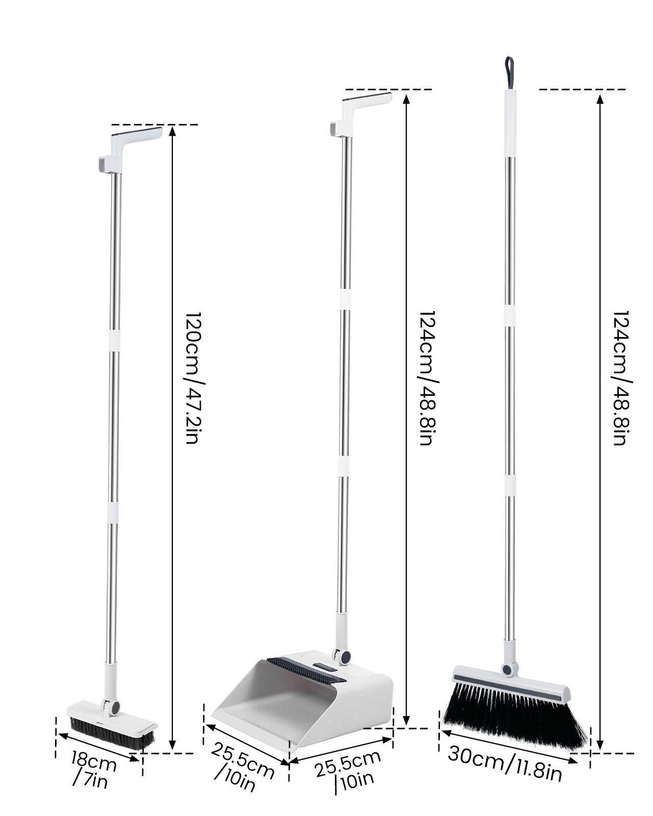 Набор для мытья и подметания TL-HC06 3в1 Серый (TL-HC06G) - фото 7 Набор для мытья и подметания TL-HC06 3в1 Серый (TL-HC06G) - фото 7