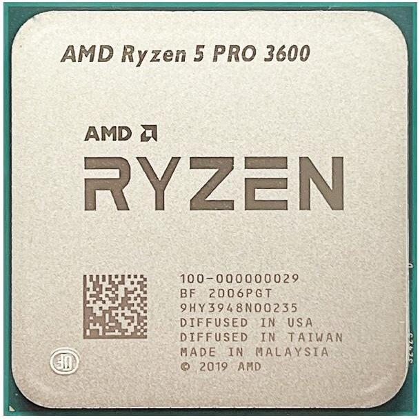 Процессор AMD Ryzen 5 3600 PRO 100-000000029A sAM4 12T 4,2 ГГц