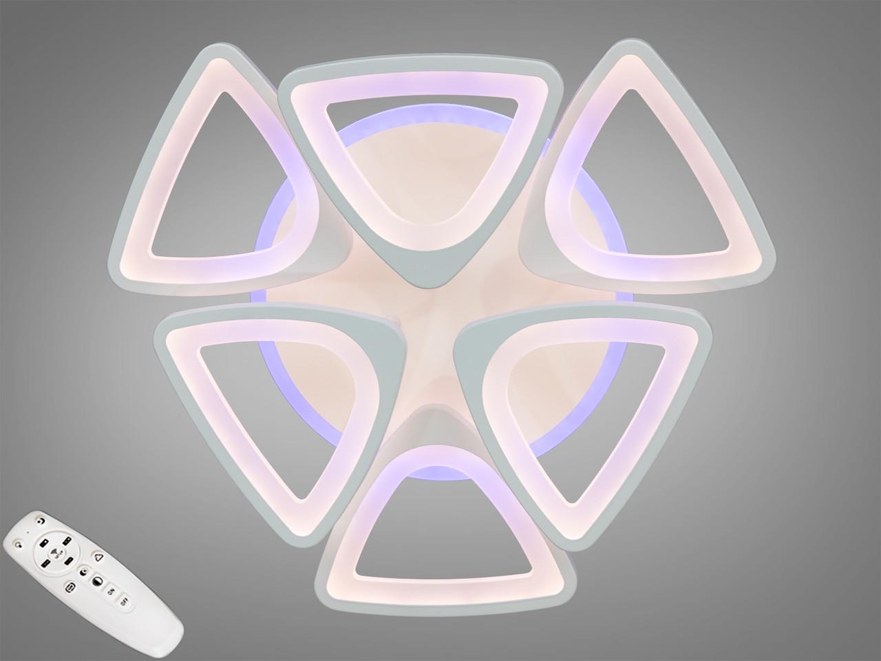 Люстра с диммером MP3 S8118/3+3WH 3col dim (2437599826)