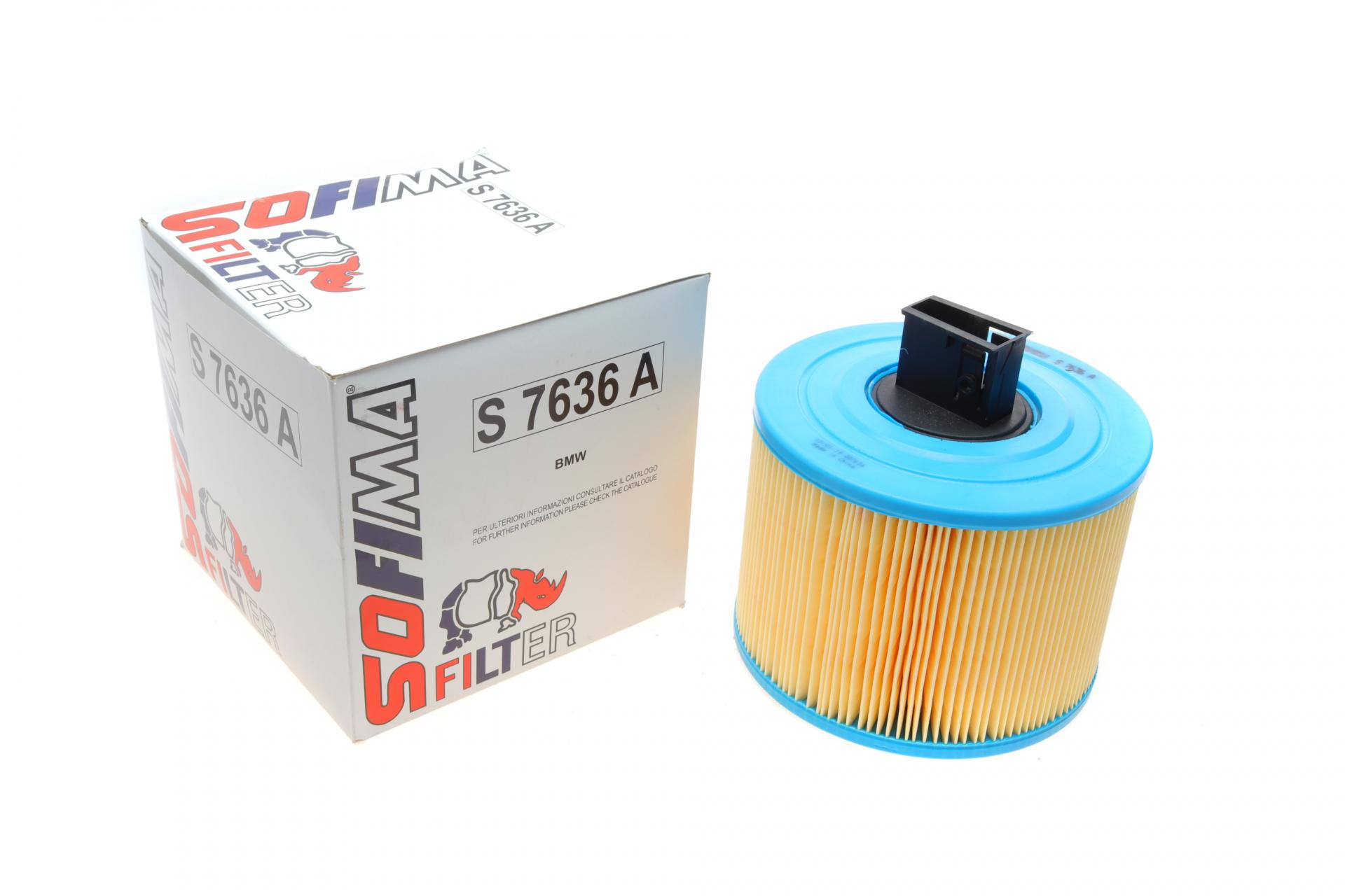 Фільтр повітряний SOFIMA для BMW 3 E90-E93/X1 E84 2,5/3,0 05- N52/N53- (S 7636 A)