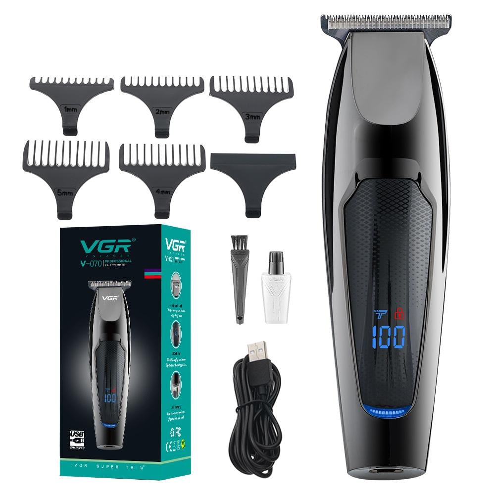 Тример VGR V-070 5 насадок LED display (2301377771)