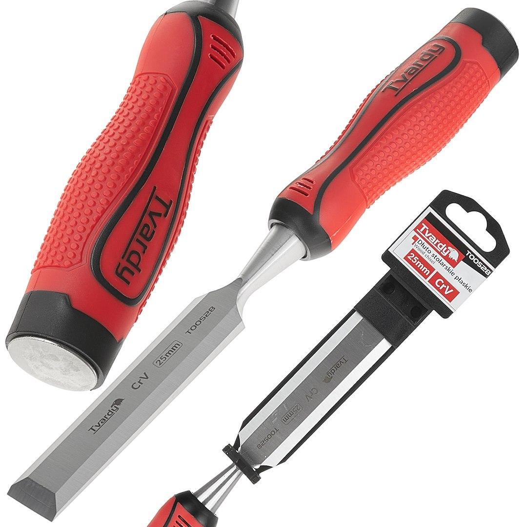 Стамеска ударна Tvardy з хромо-ванадієвої сталі CrV 25 мм (T00528) - фото 2 Стамеска ударна Tvardy з хромо-ванадієвої сталі CrV 25 мм (T00528) - фото 2