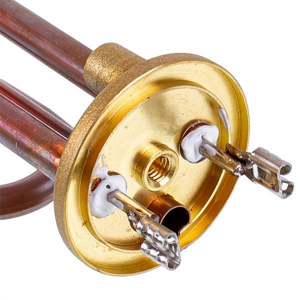 ТЭН фланцевый медный для бойлера 184280 Oasis 1500W под анод M6 (00000003095) - фото 4