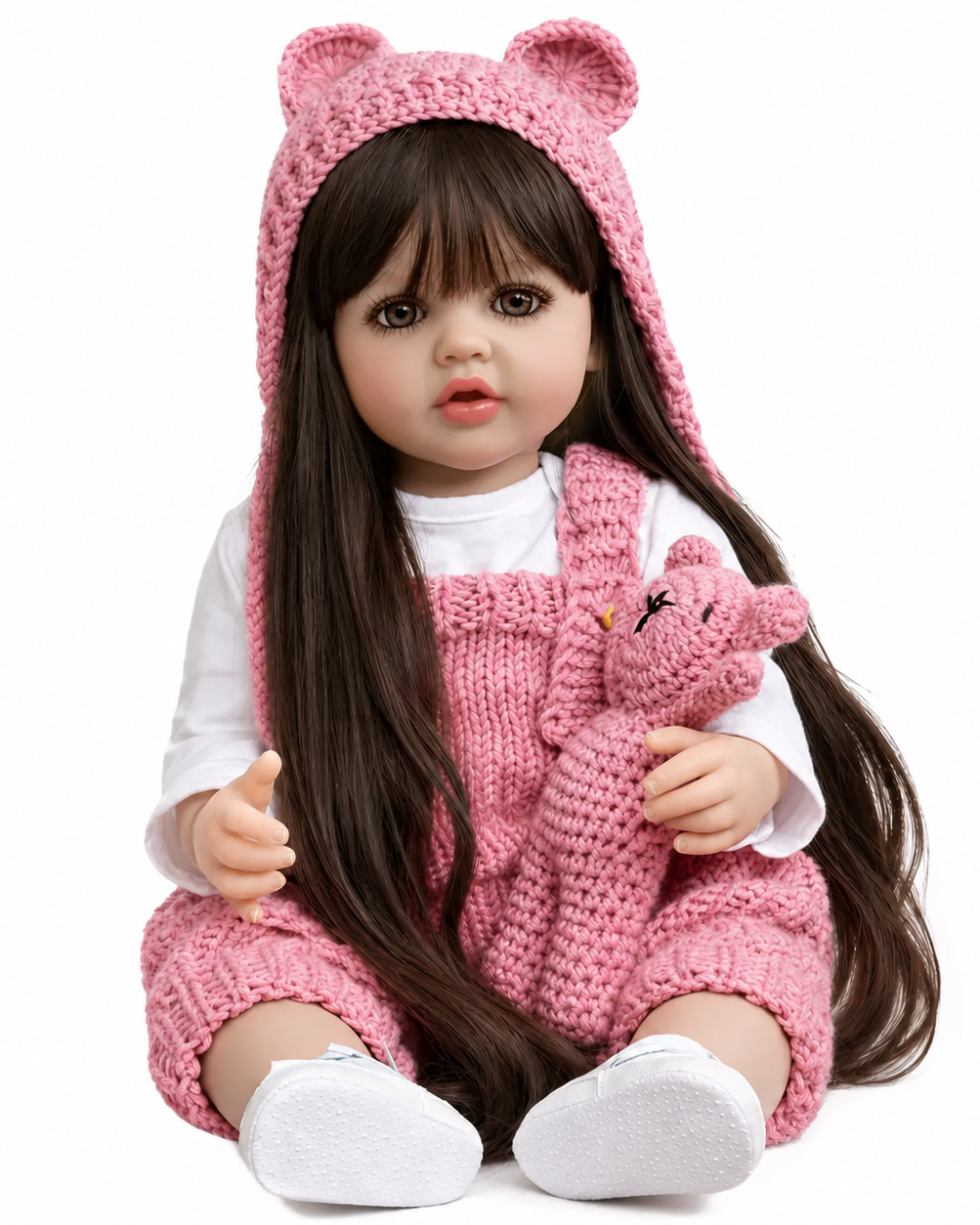 Кукла реалистичная Baby Born Doll Reborn силиконовая 55 см (К0100202)