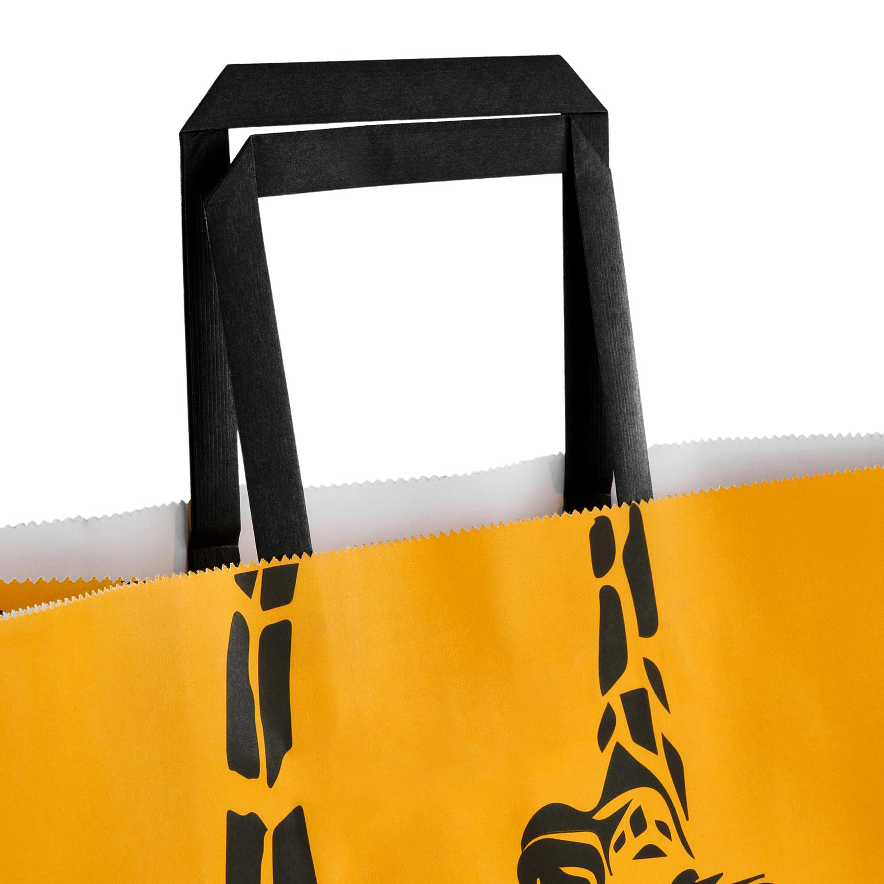 Пакет подарочный PAPERPRO Жирафы 370х305х150 мм (КП00002) - фото 2