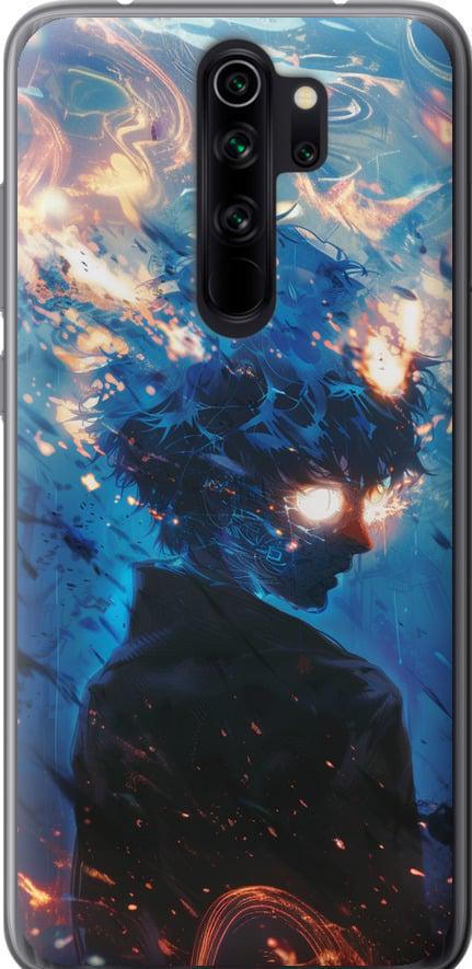 Чехол на Xiaomi Redmi Note 8 Pro Сатору Годжо (6129t-1783-42517)