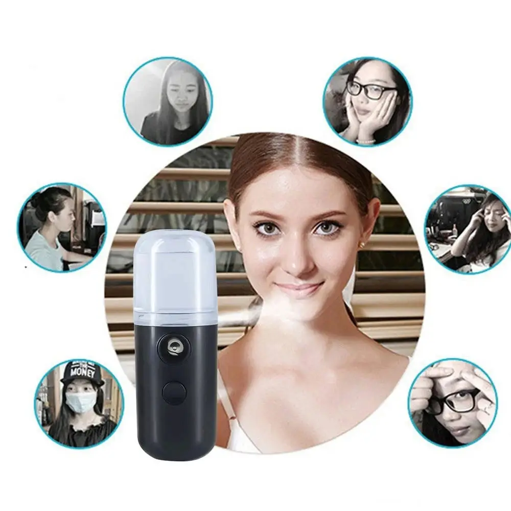 Зволожувач для шкіри обличчя Nano Mist 30 мл Чорний (25413183) - фото 2