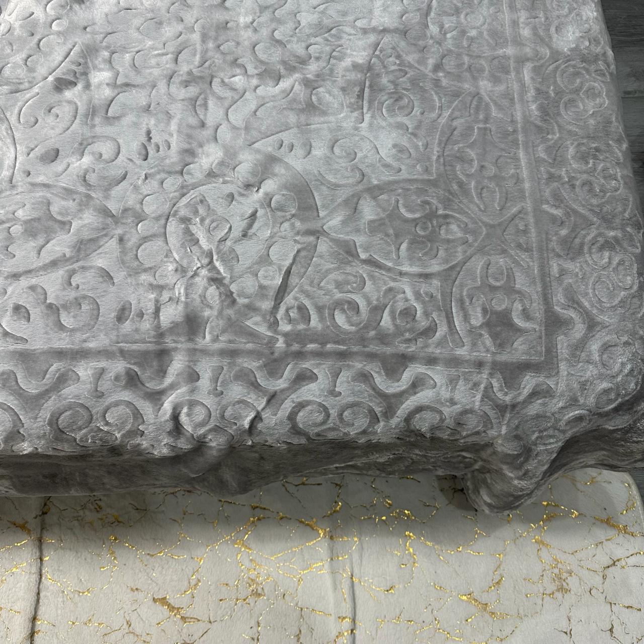 Покрывало на кровать акриловое 200x230 см Серый (P-акрил-9) - фото 9 Покрывало на кровать акриловое 200x230 см Серый (P-акрил-9) - фото 9