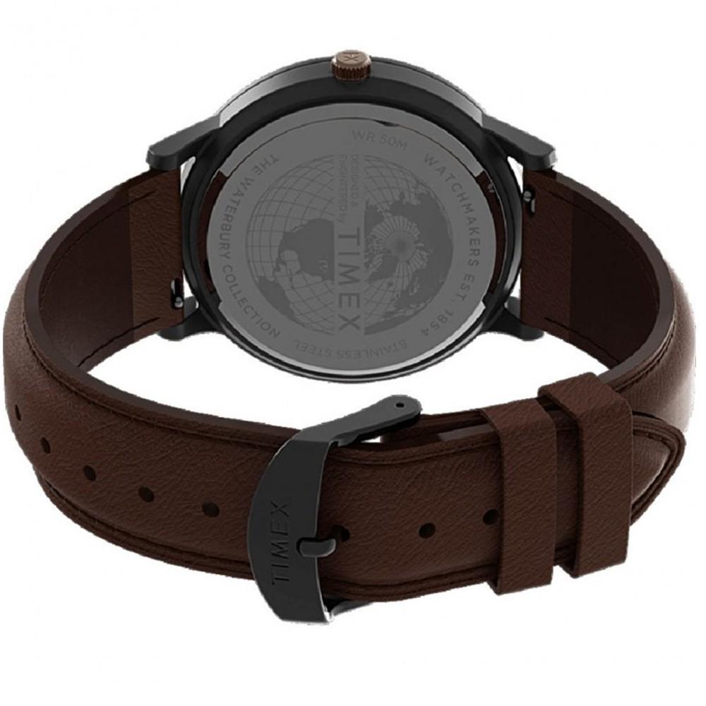 Наручные часы мужские Timex Waterbury Classic кварцевые Gray (Tx2u88500) - фото 4