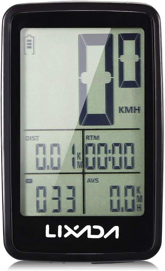 Велосипедный компьютер Lixada беспроводной перезаряжаемый (1692165996)