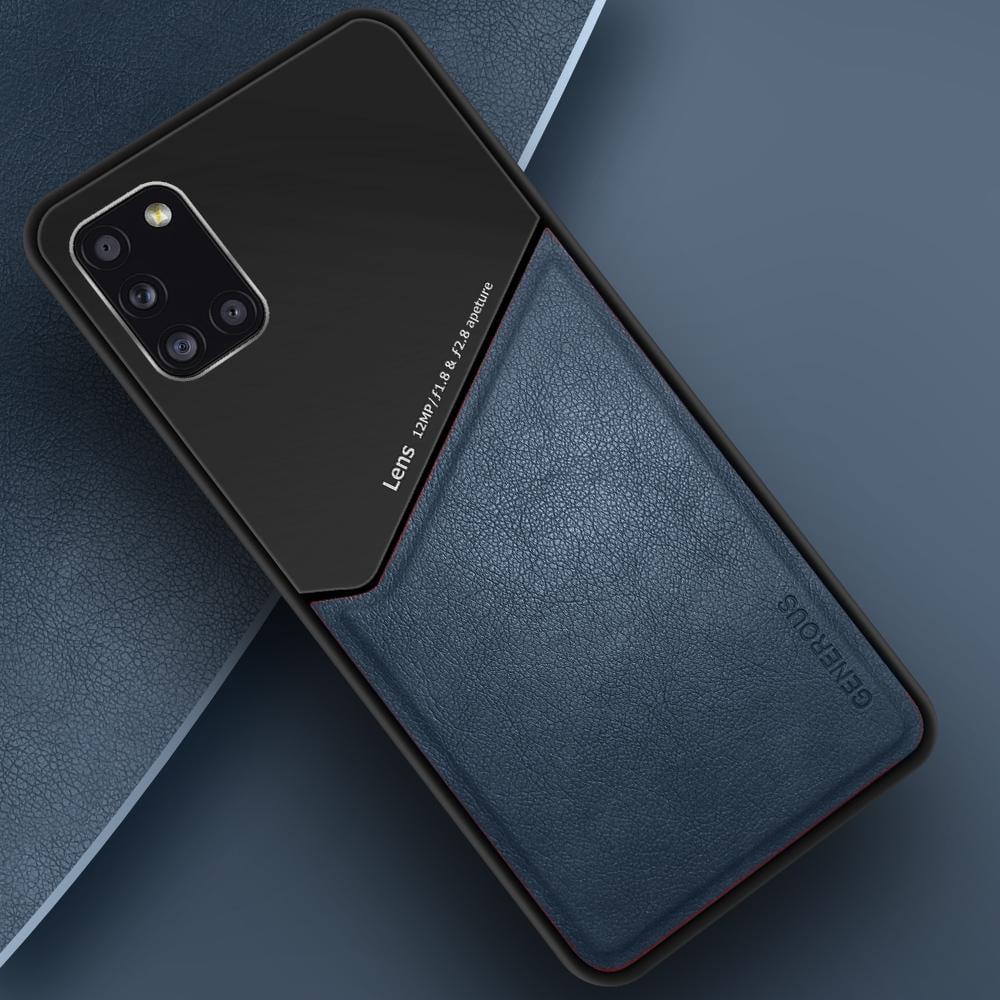 Комбинированный чехол Generous на Samsung Galaxy A31 A315 Blue (20008-28)