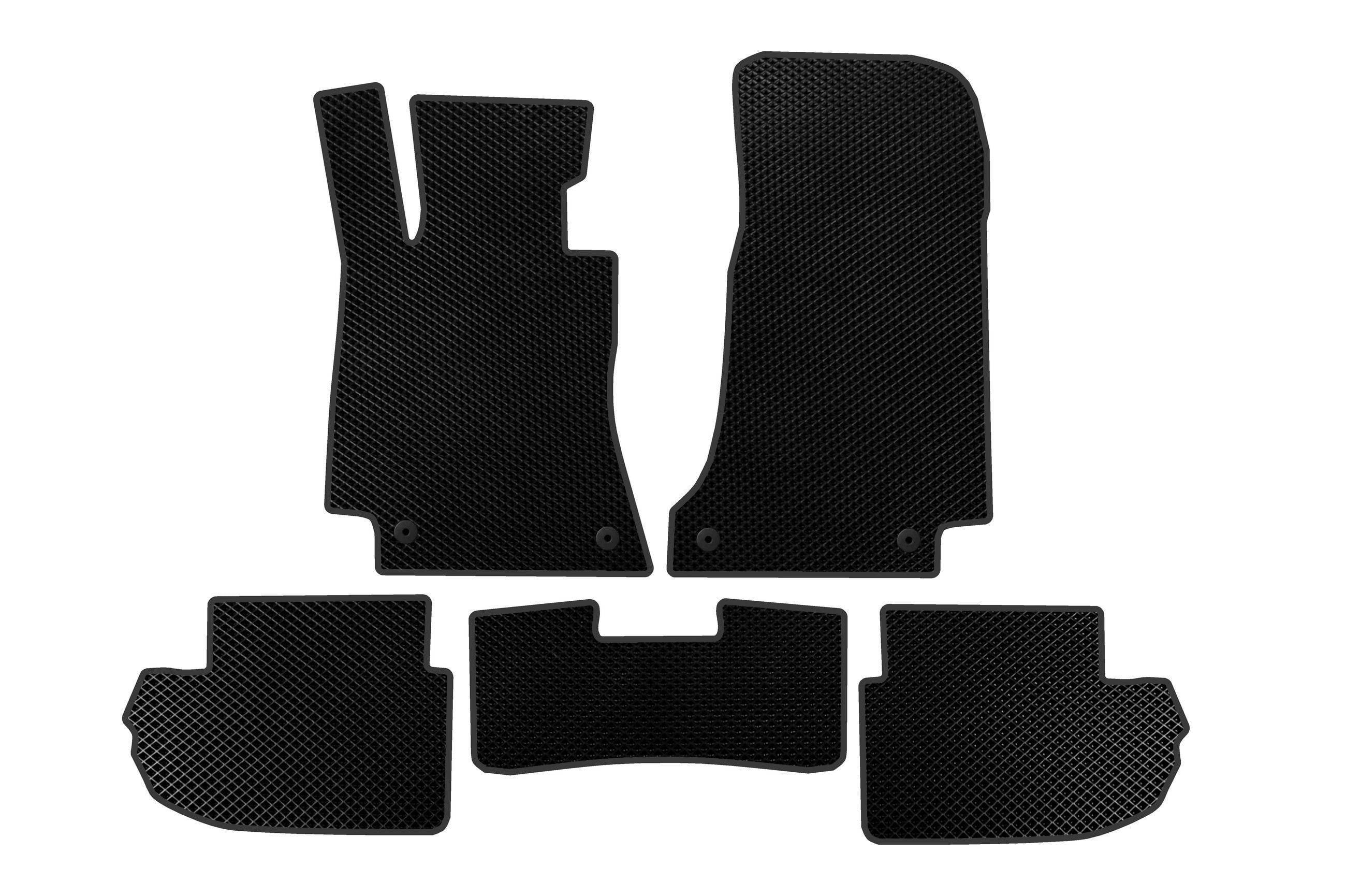 Коврики в автомобиль Digital Designs 2021-2024 для Mercedes E-class coupe C238 2016-2024 гг. этилвинилацетат Черный (183400)