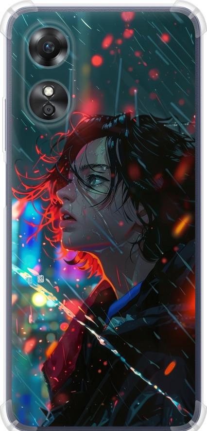 Чехол на Oppo A17 Ночные огни (6096sp-2954-42517)