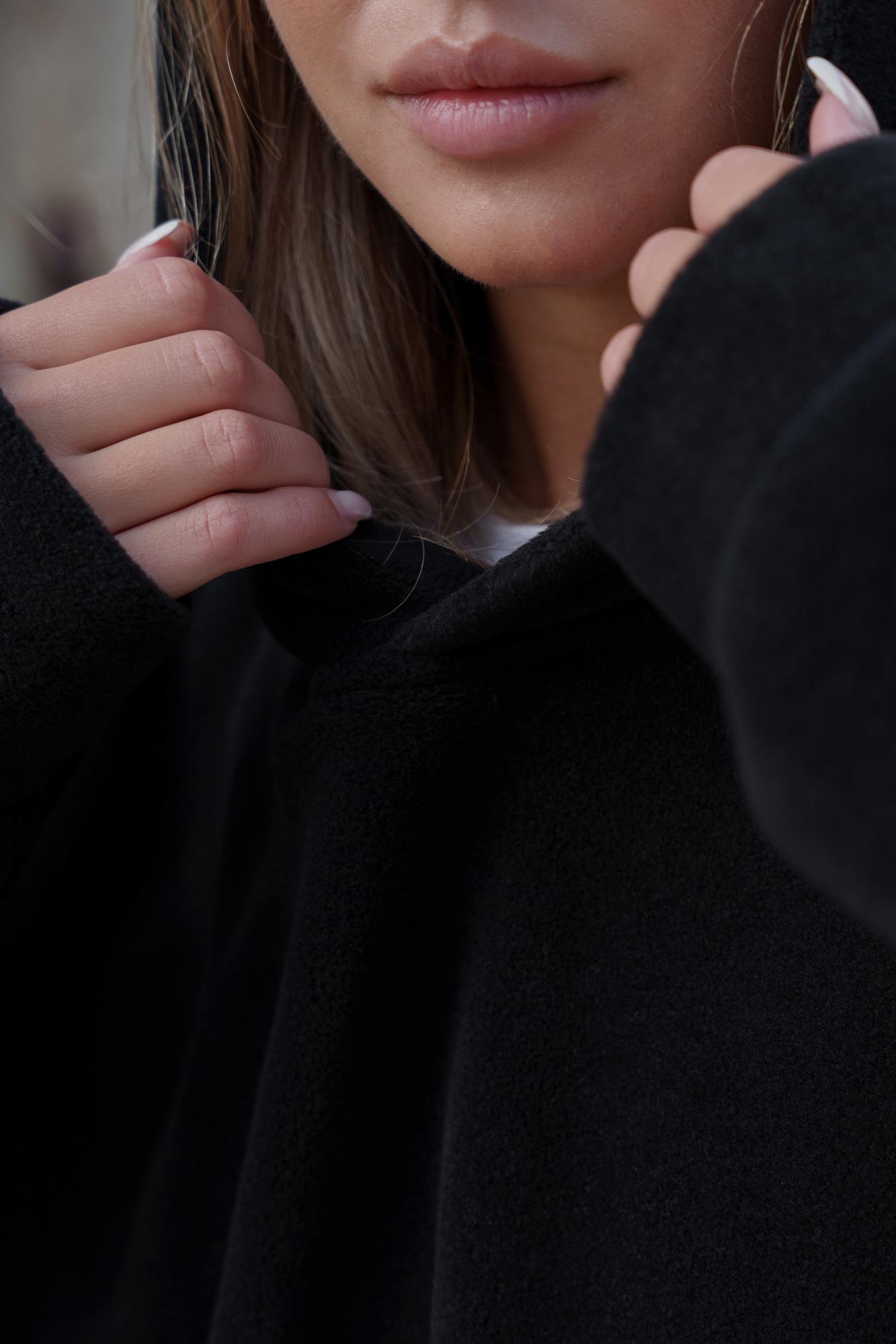 Худи Оверсайз с капюшоном Without Brand Soprano Black (8055980) - фото 12 Худи Оверсайз с капюшоном Without Brand Soprano Black (8055980) - фото 12