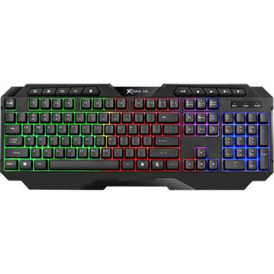 Клавиатура игровая Xtrike ME KB-306 UA 114 клавиш радужная LED-подсветка USB Черный (36266491)